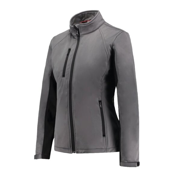 Monarch Grey/Black Softshell Jacket - Picture 2 of 8